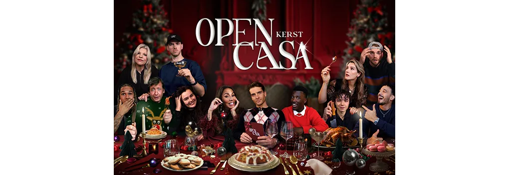 Spraakmakende gasten Open Casa Kerst bekendgemaakt