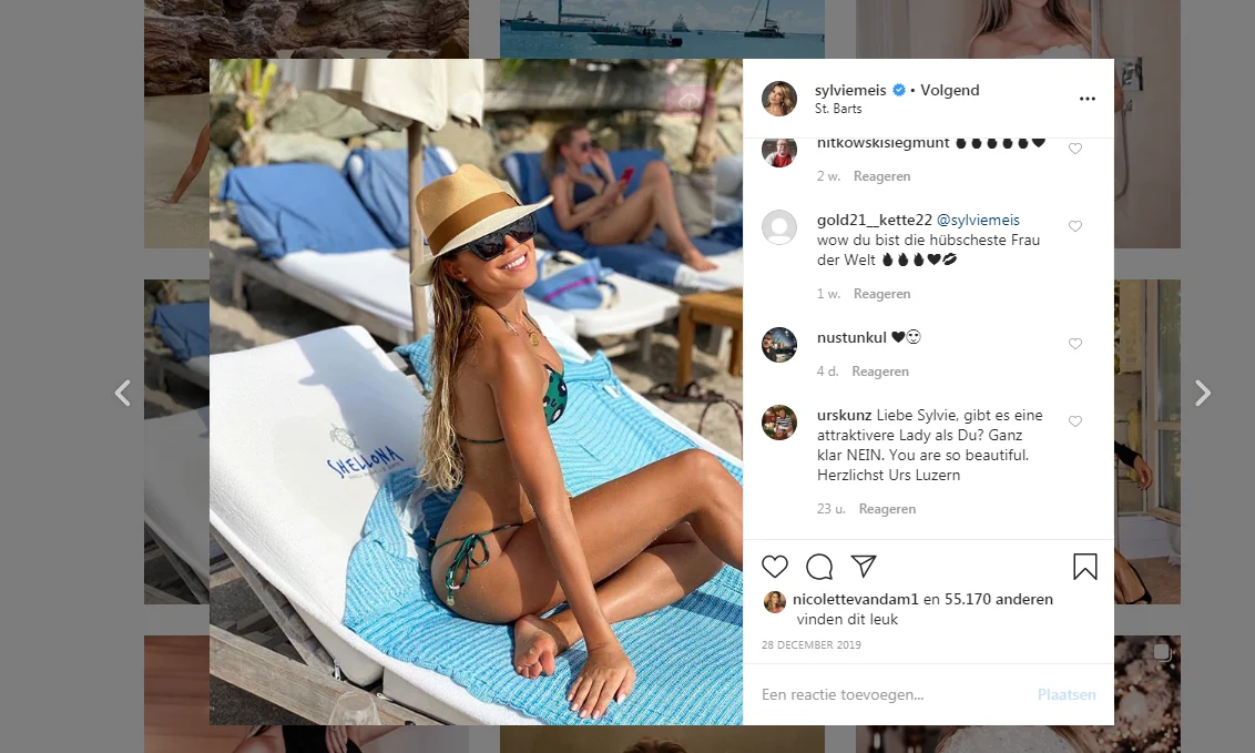 Sylvie Meis aan huis gekluisterd