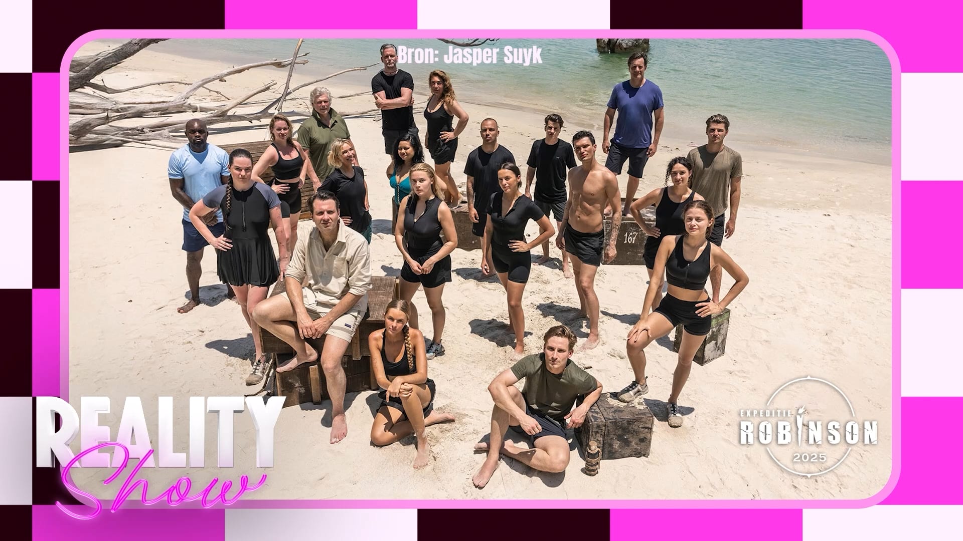 Het 25e seizoen van Expeditie Robinson is aangekondigd