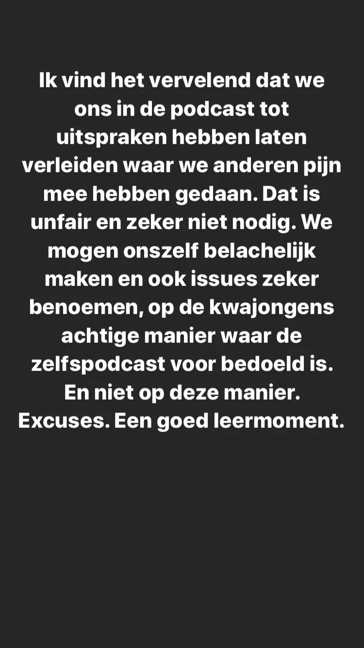 Jaap Reesema biedt excuses aan voor beledigen Yolanthe!
