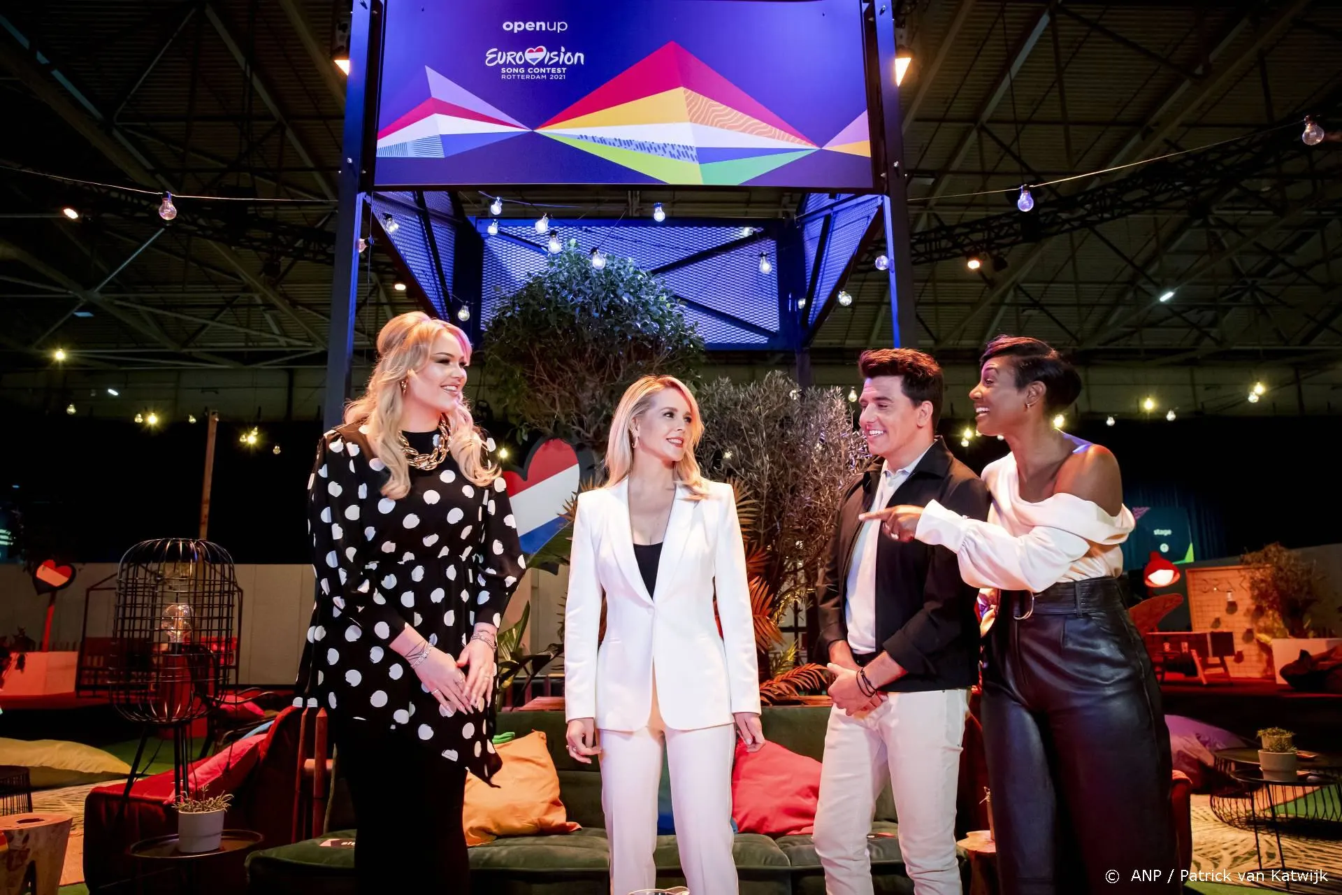 Puntentelling songfestival was al tijdens repetitie spannend