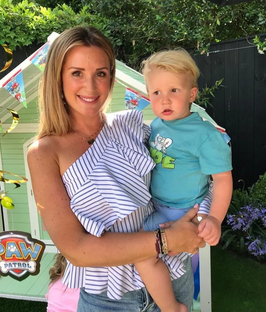 Chantal Bles aan het bijkomen na ziekenhuisopname zoontje