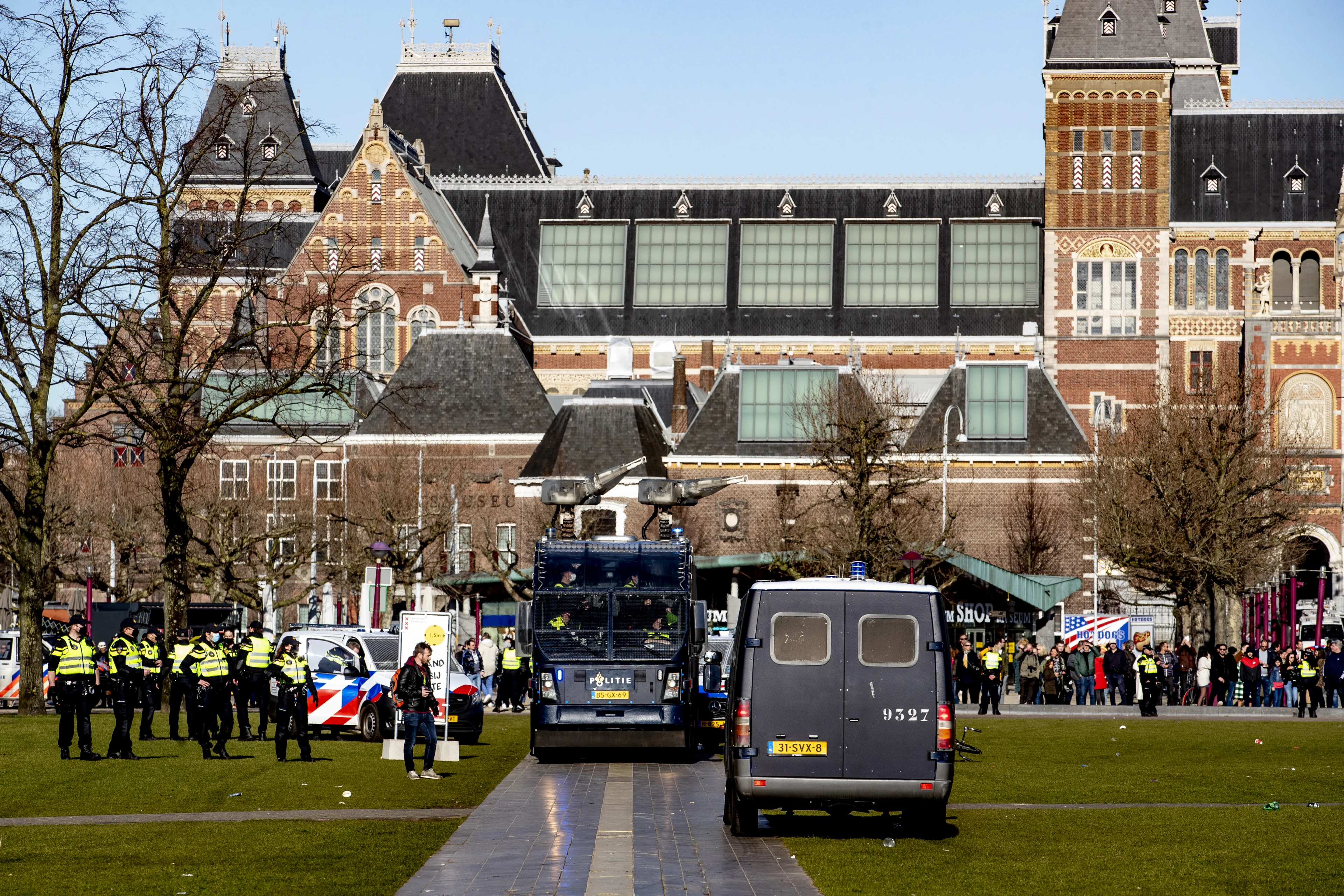 Grote demonstratie op Museumplein om The Voice-schandaal