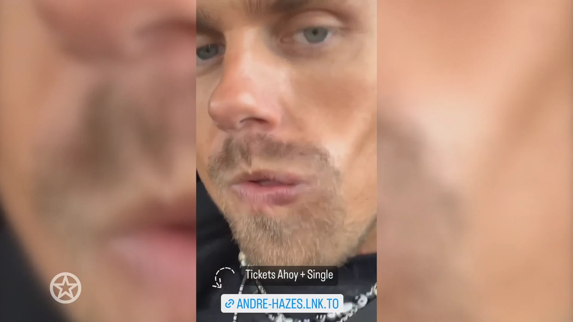 André Hazes heeft herpes-uitbraak