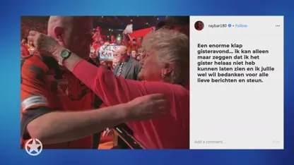 Roemloos einde carrière Raymond van Barneveld