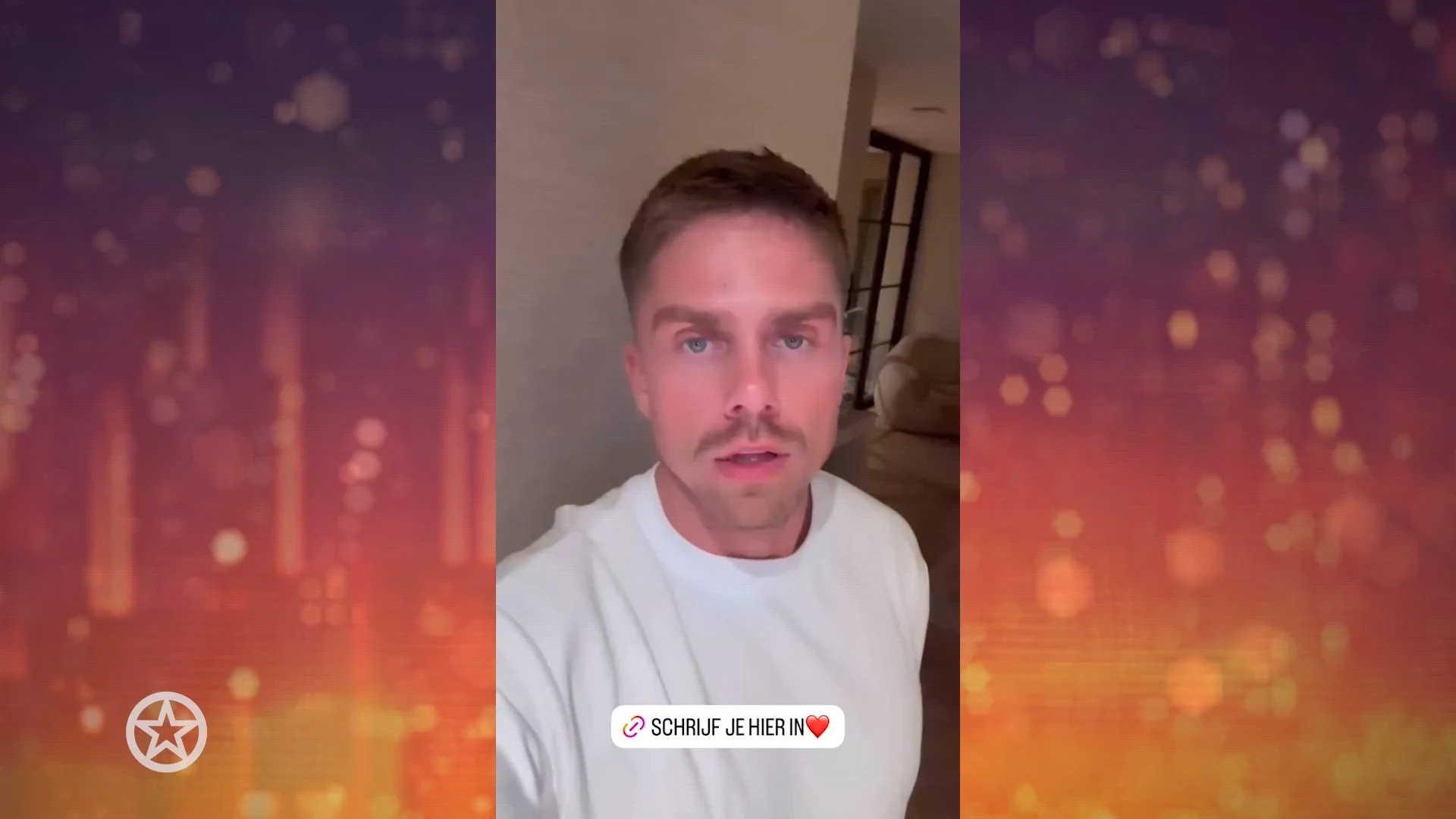 Instagram Story Andre Hazes eigen feest