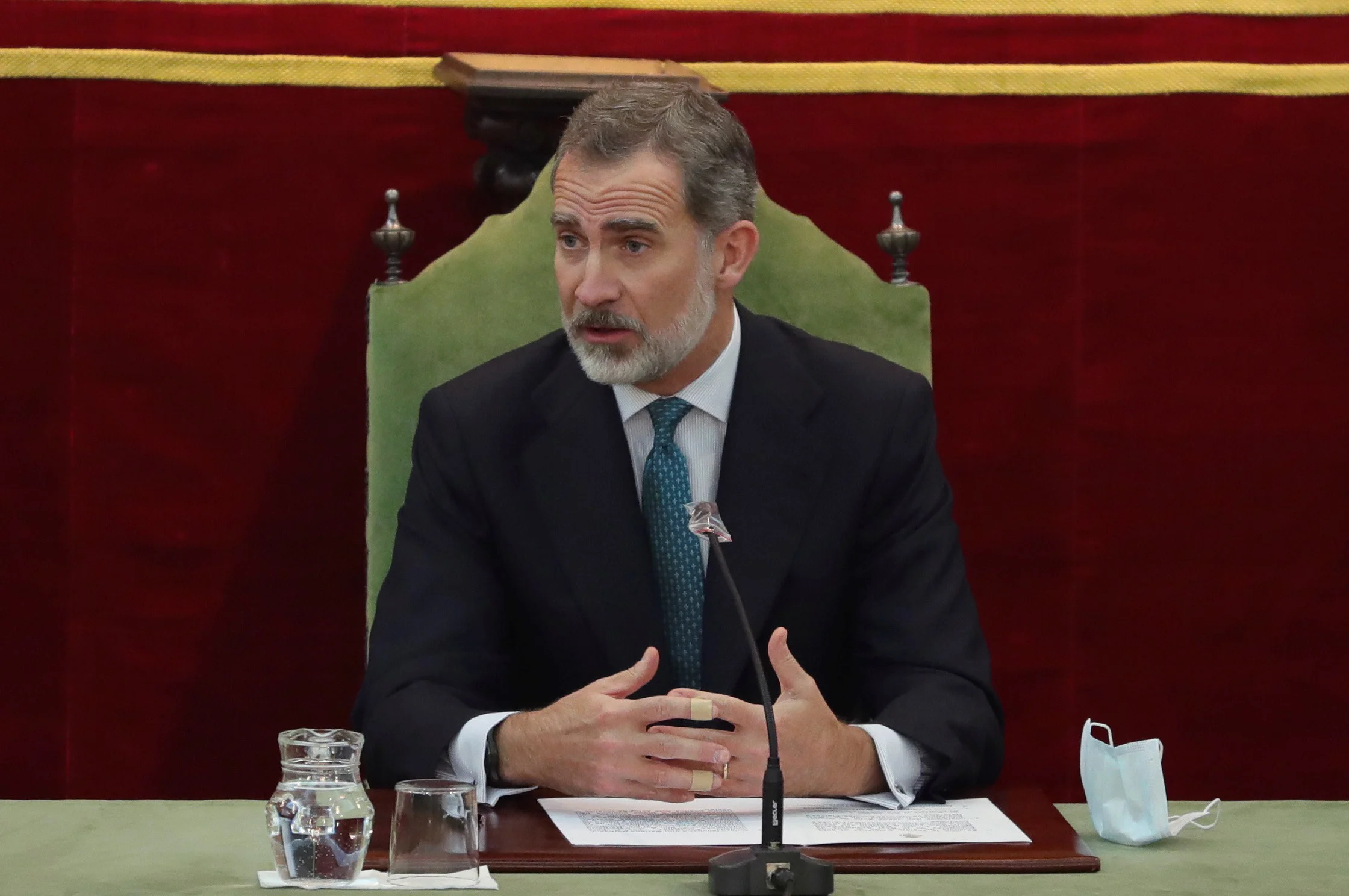 Spaanse koning Felipe maakt vermogen bekend