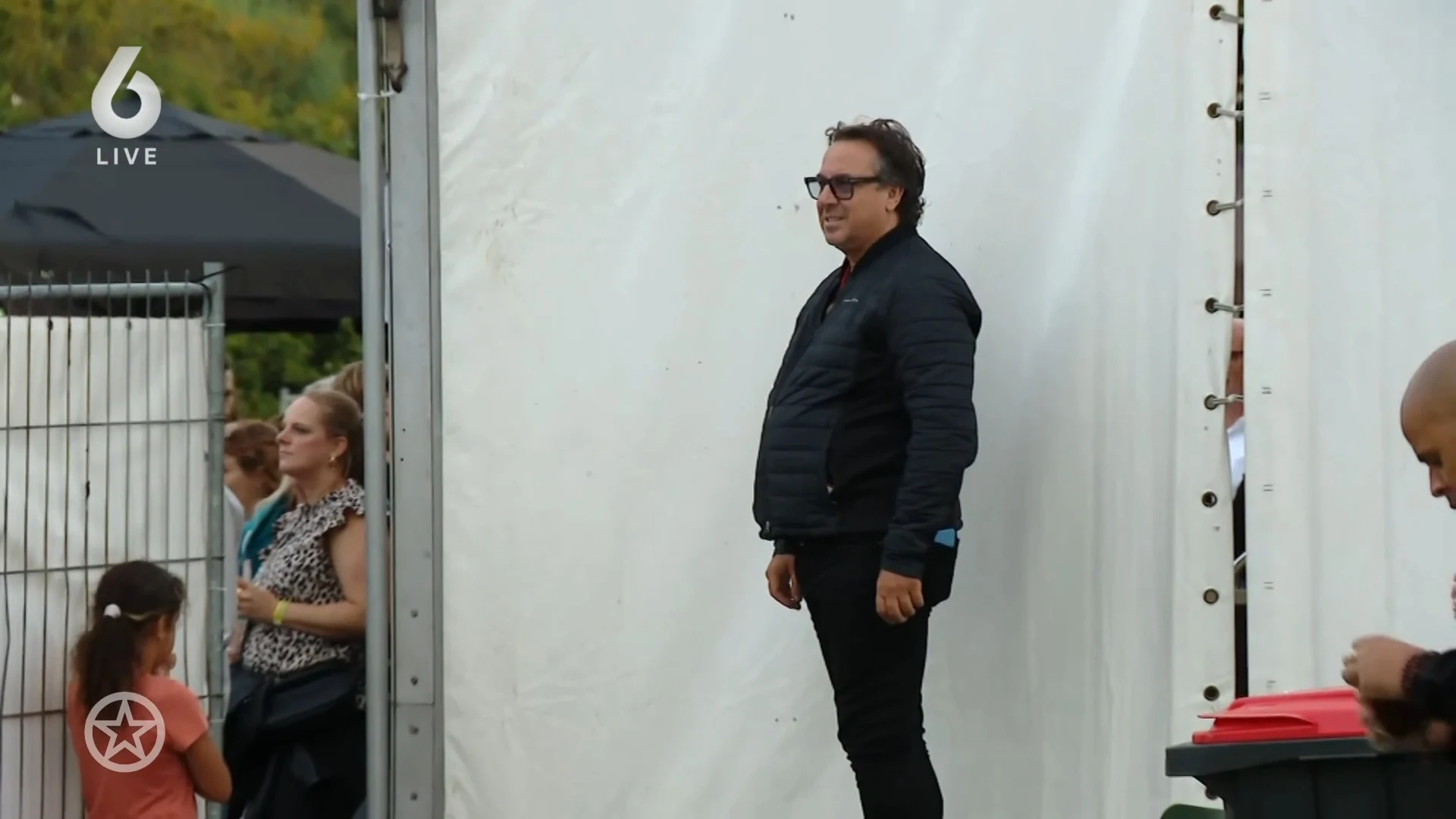 Marco Borsato aanwezig bij optreden dochter Jada