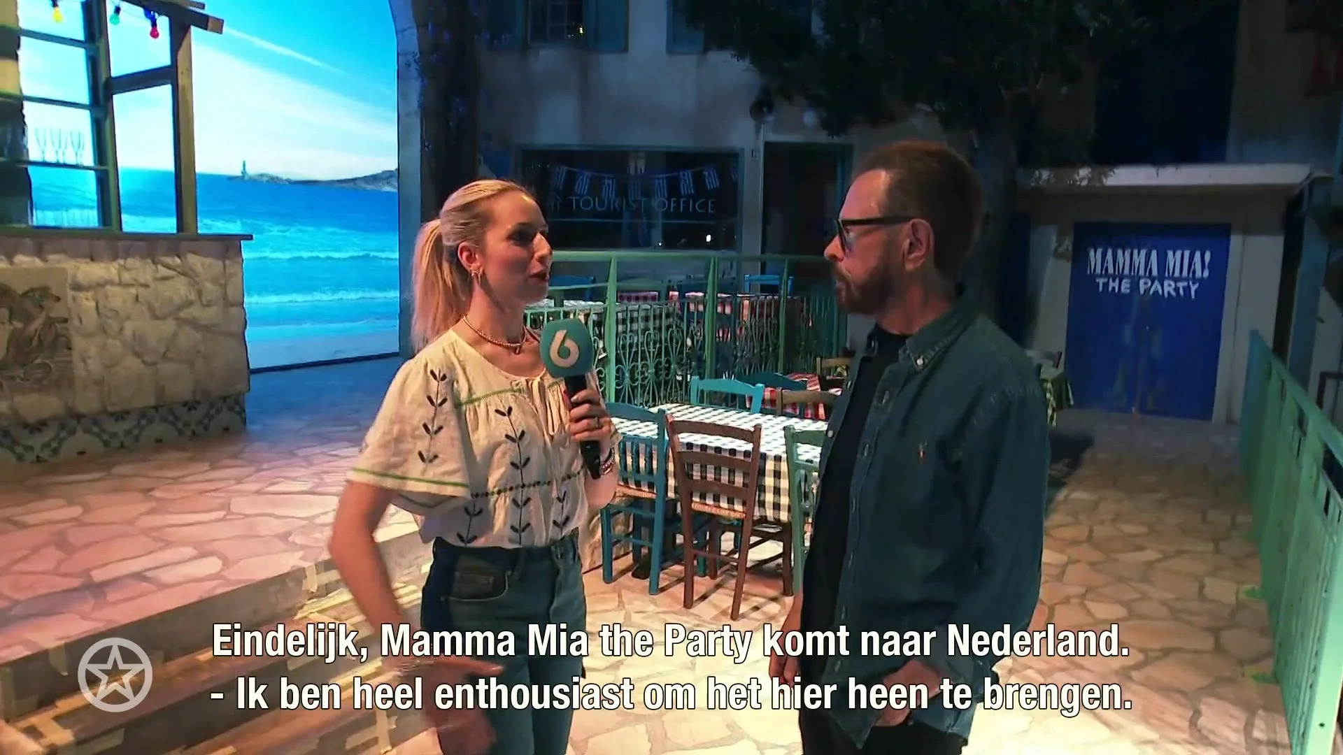 Eline de Ruig spreekt Björn Ulvaeus over Mamma Mia! the Party