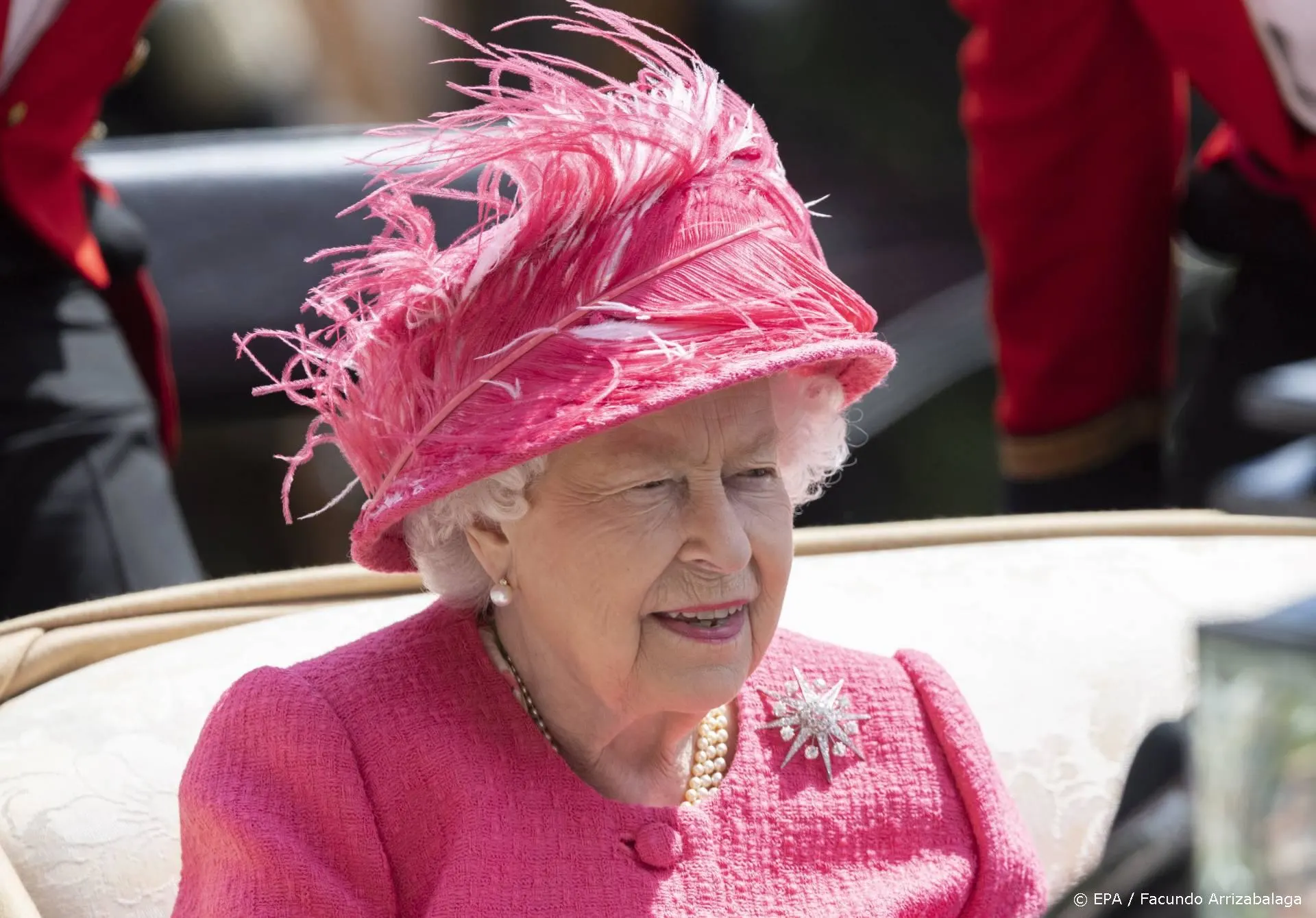 Koningin Elizabeth heeft weer bezoek gehad