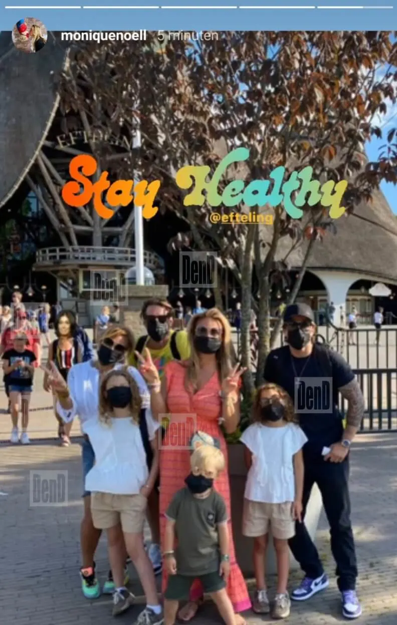 Monique betrapt op 'rare foto met Rachel'