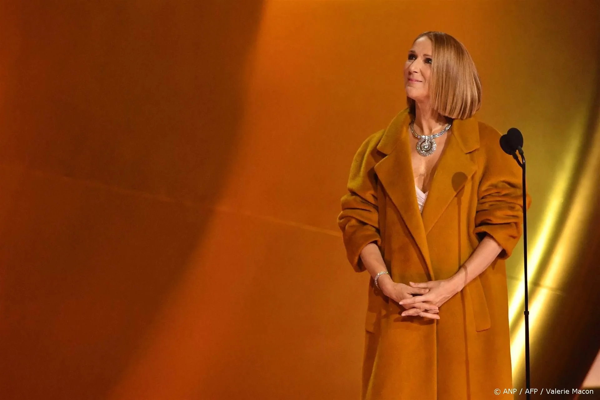 Céline Dion in tranen door heftig moment