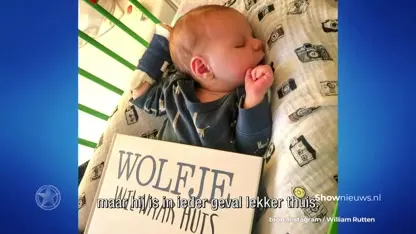 Pasgeboren zoontje William Rutten uit ziekenhuis