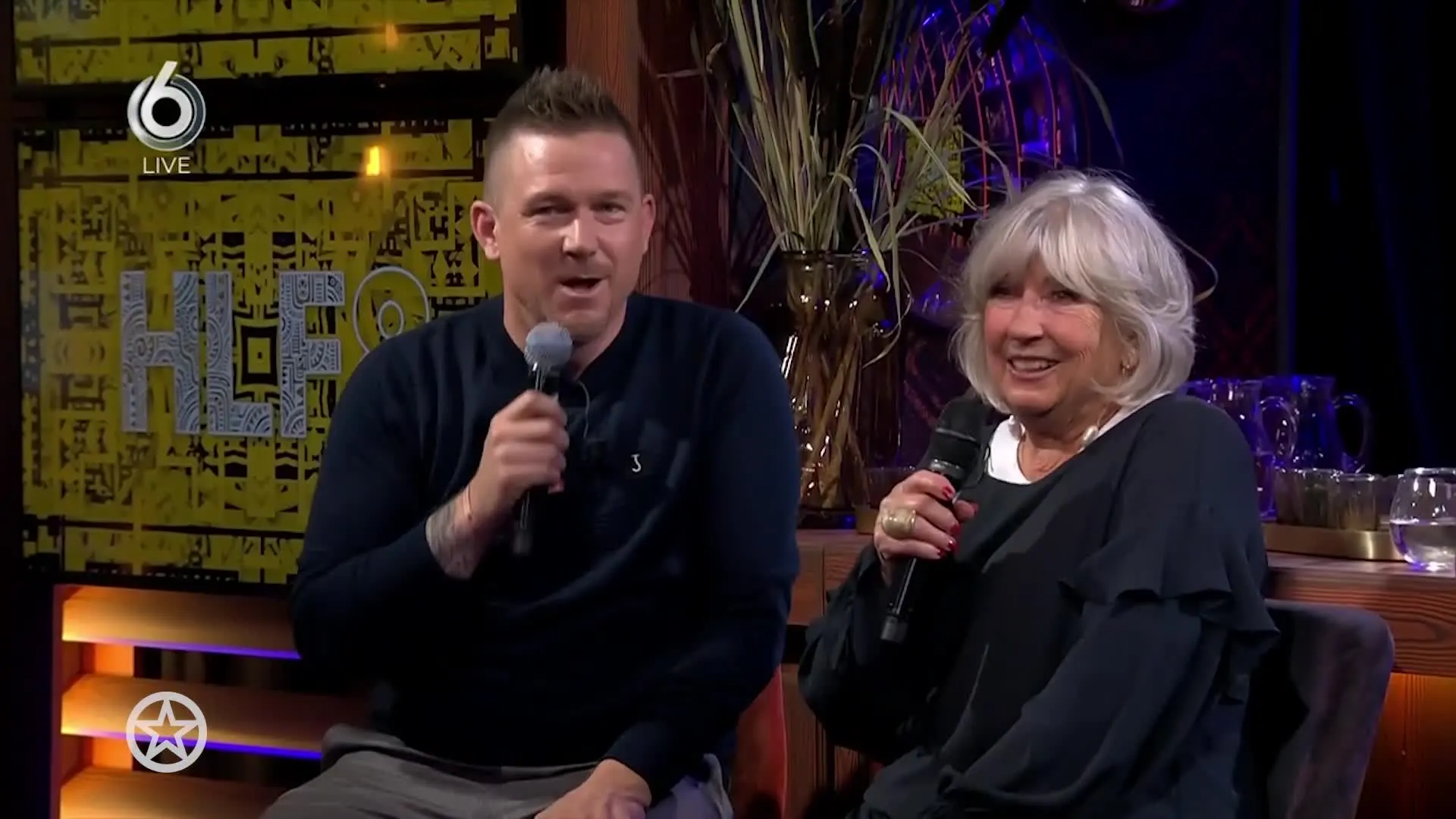 Johnny de Mol en Willeke Alberti zingen duet bij HLF8