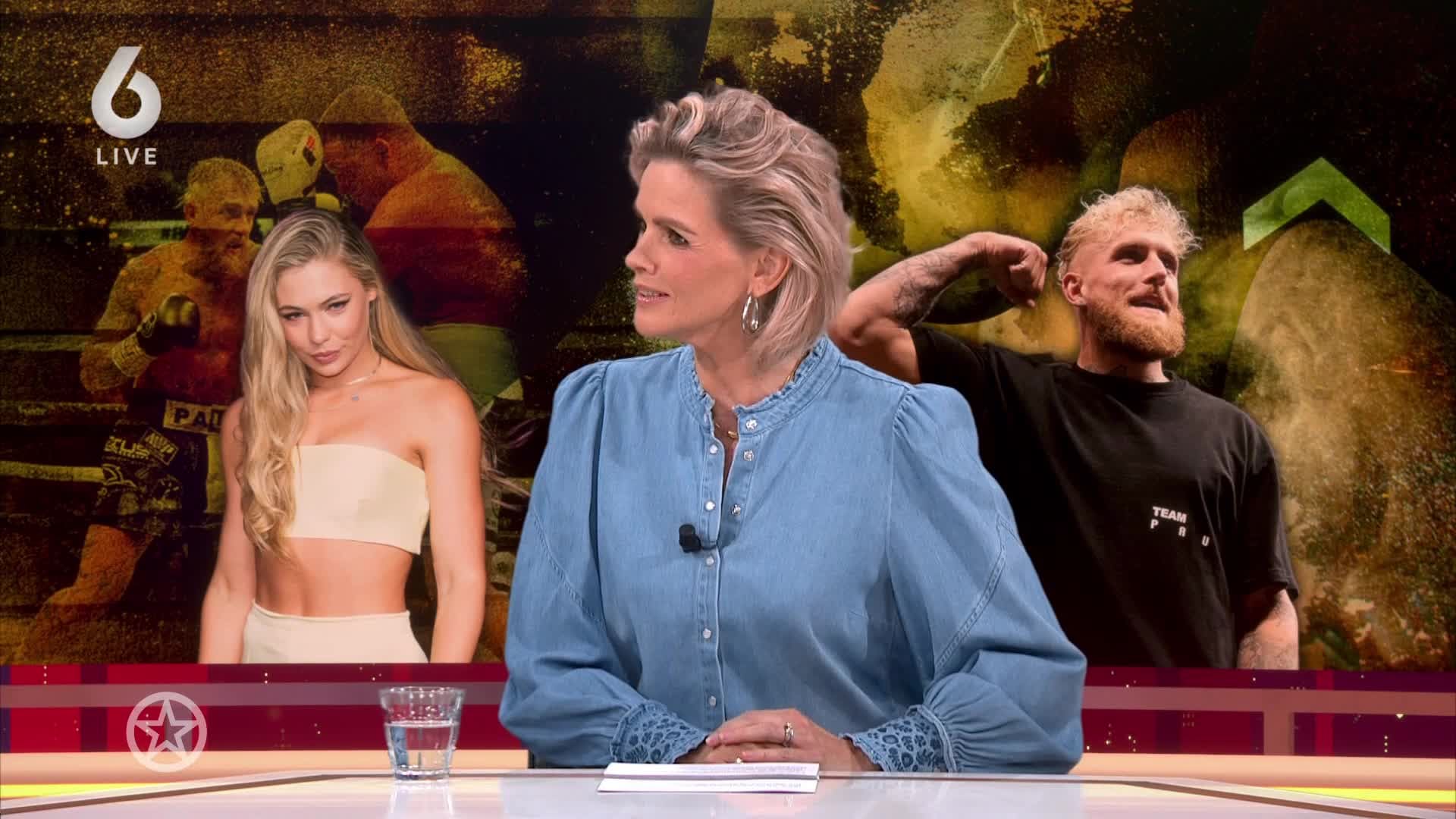 Trotse Jutta Leerdam ziet Jake Paul belangrijke wedstrijd winnen