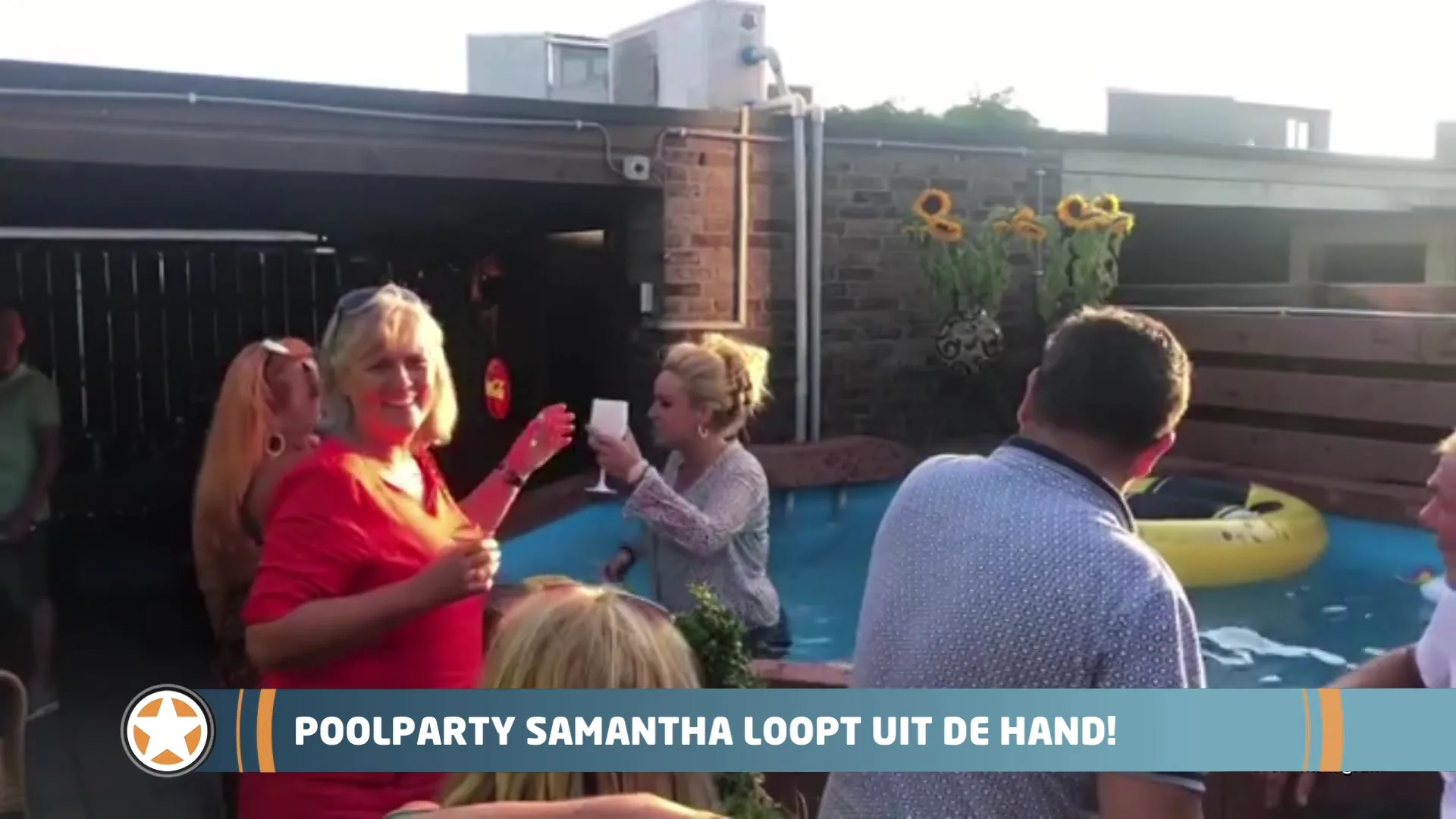 Show Update: Poolparty Samantha loopt uit de hand!