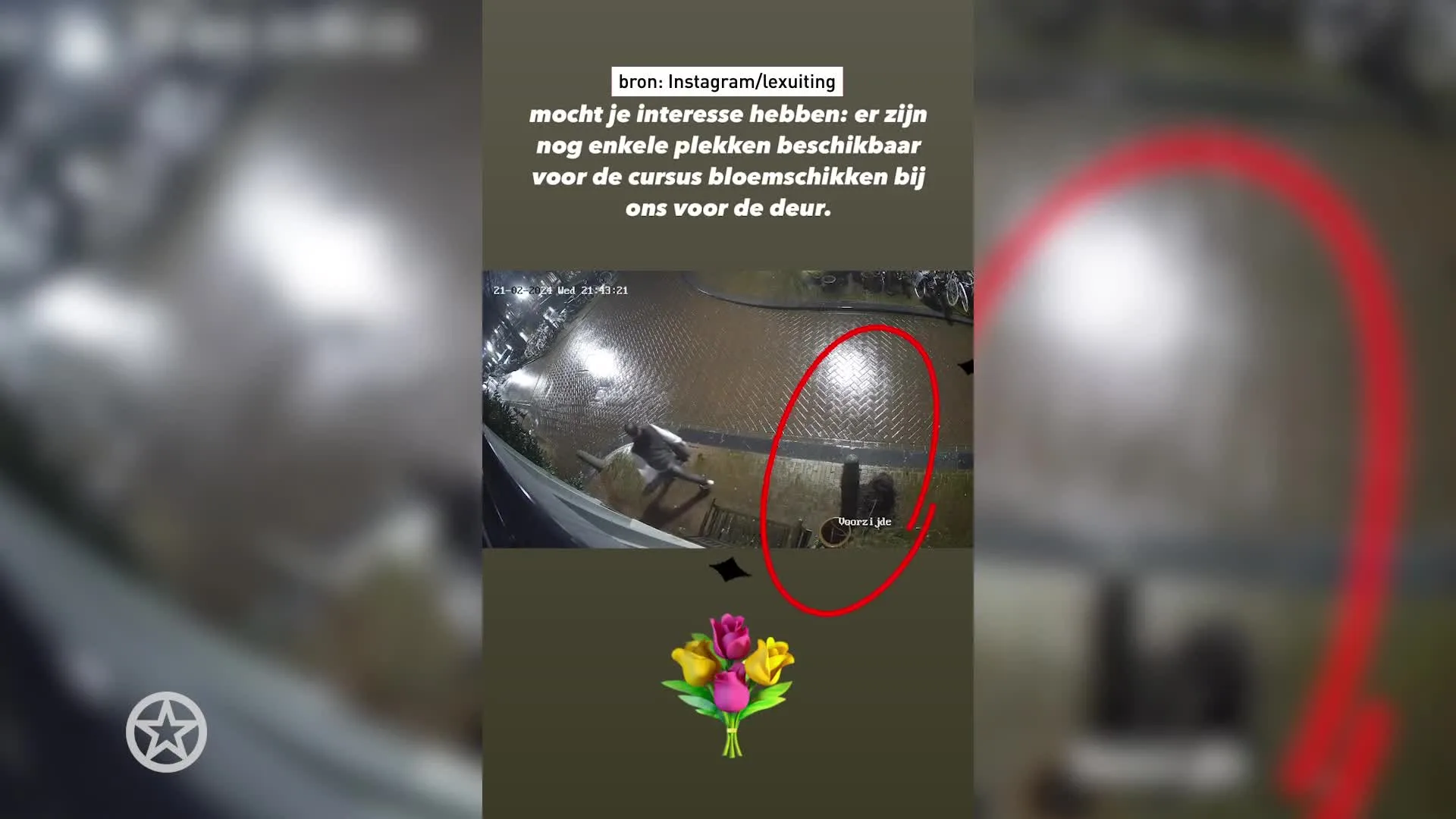 Lex uiting betrapt dief