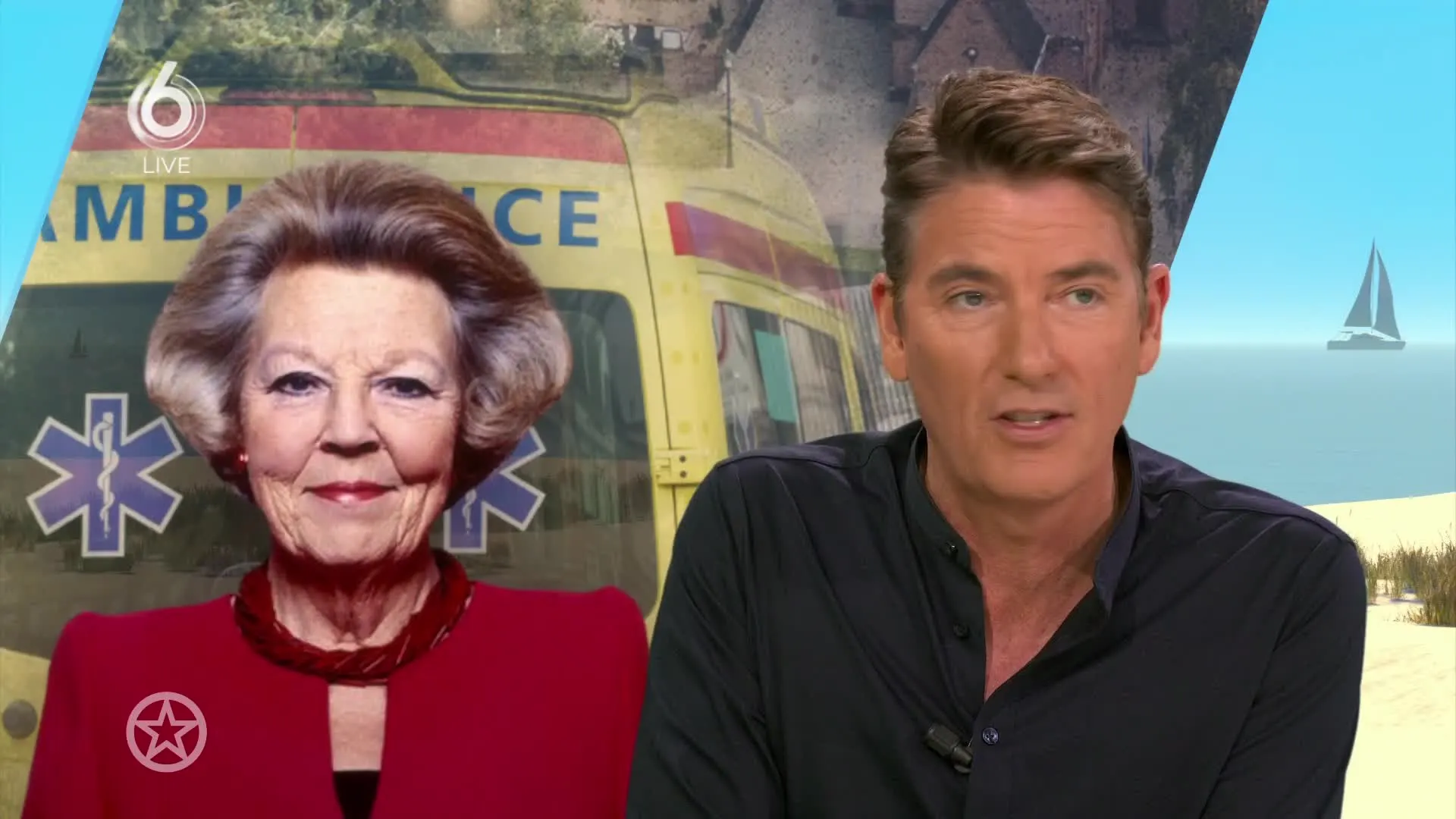 Ambulance met loeiende sirenes gespot bij woonadres prinses Beatrix