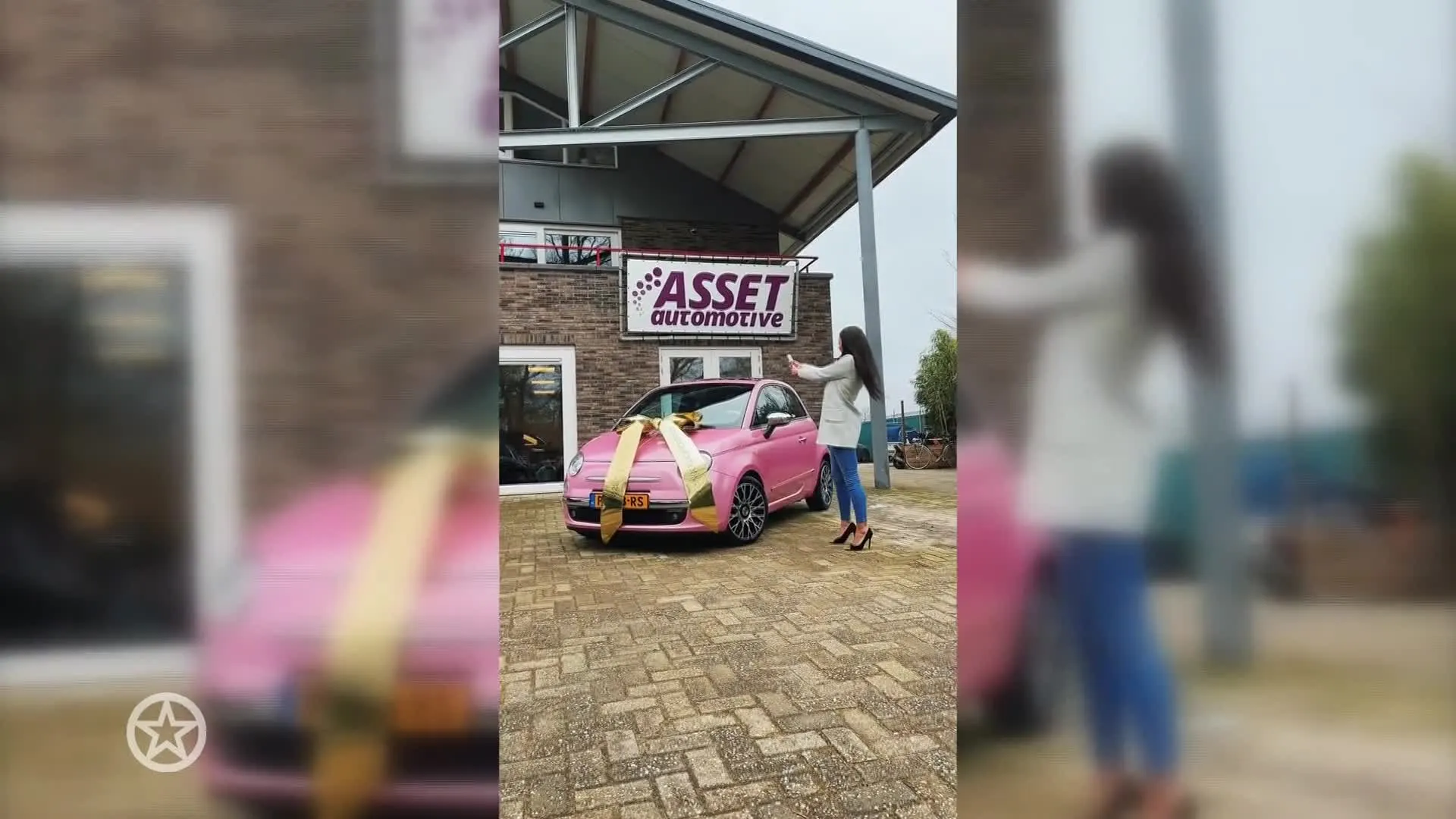 Nicol Kremers showt nieuwe auto