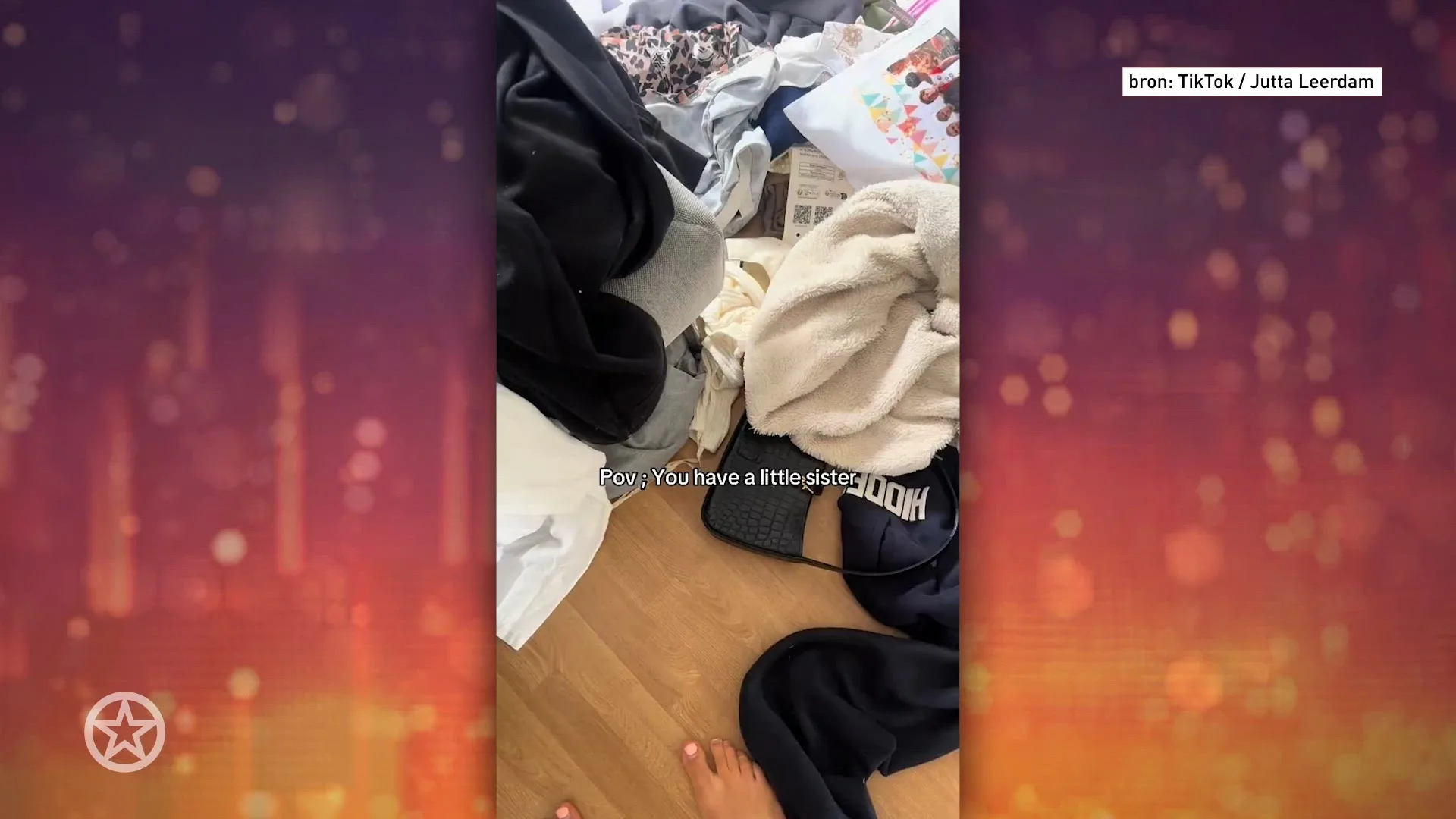 Jutta Leerdam boos op zusje