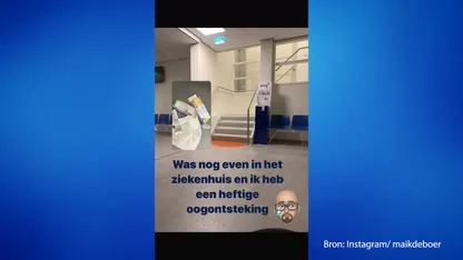 Maik de Boer naar ziekenhuis
