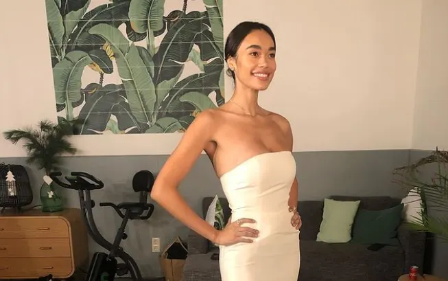 OEPS: Romy Monteiro verliest topje