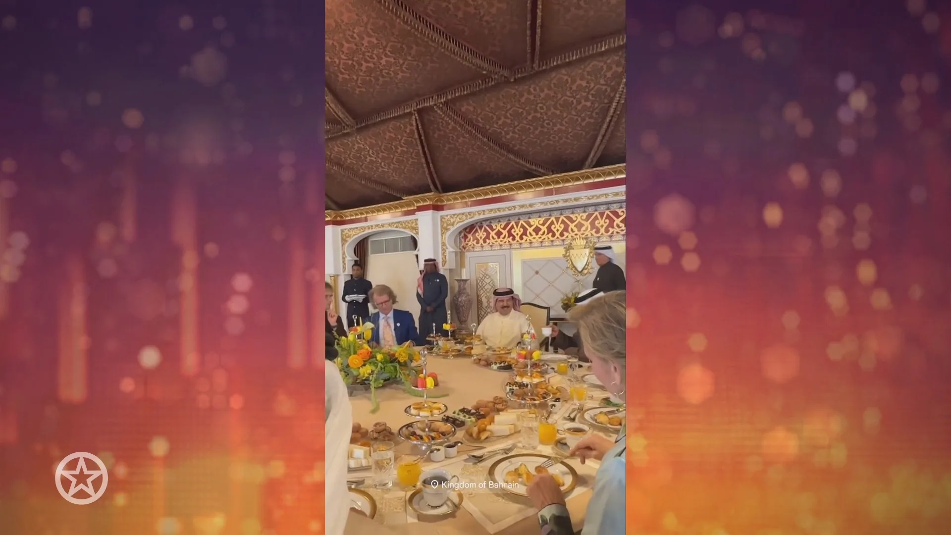 André Rieu op koninklijk theekransje in Bahrein