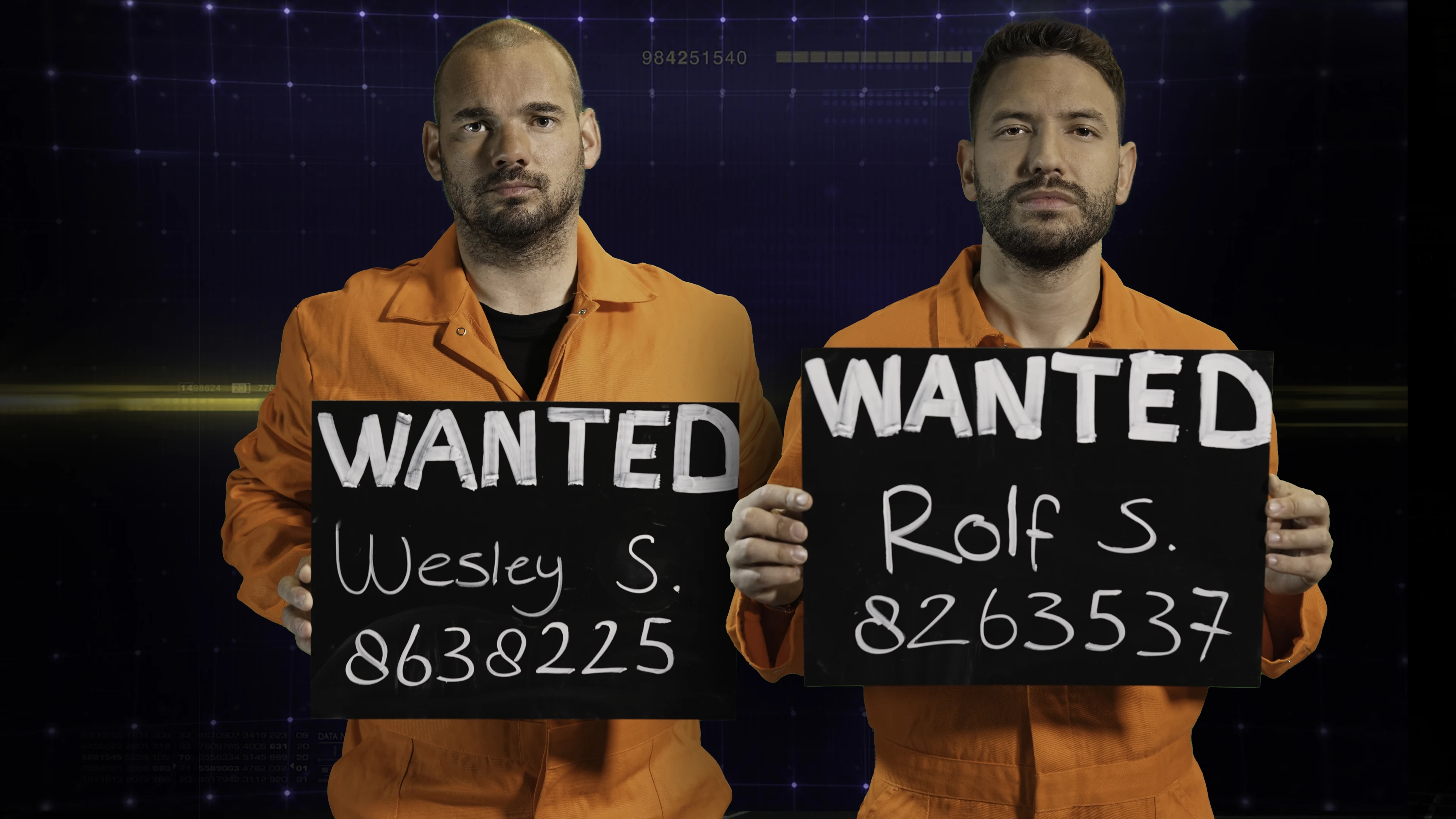 Ook Wesley Sneijder en Rolf Sanchez in tv-debuut Het Jachtseizoen