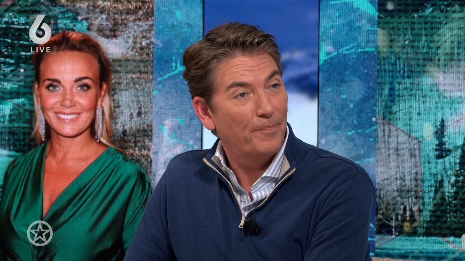 Monique met zoon op wintersportvakantie