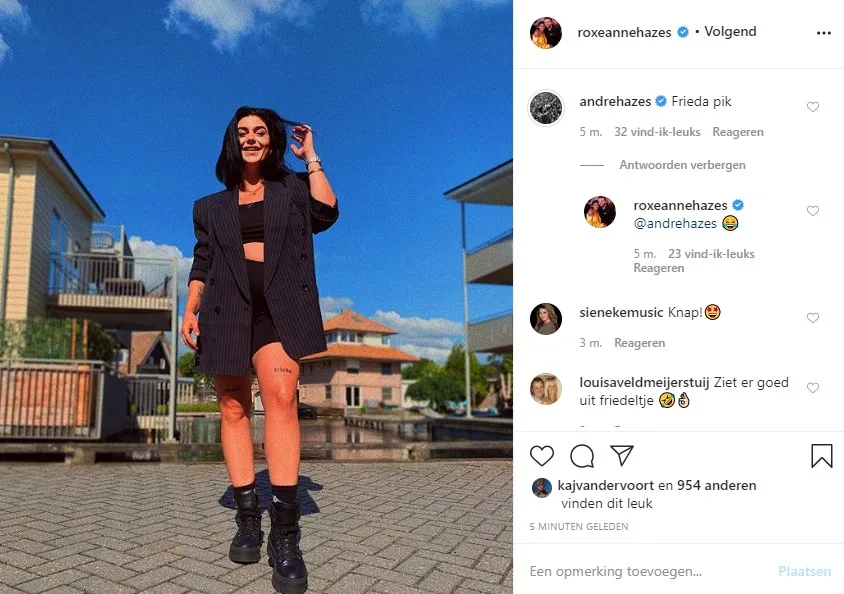 ZIEN: André laat zus Roxeanne weer lachen