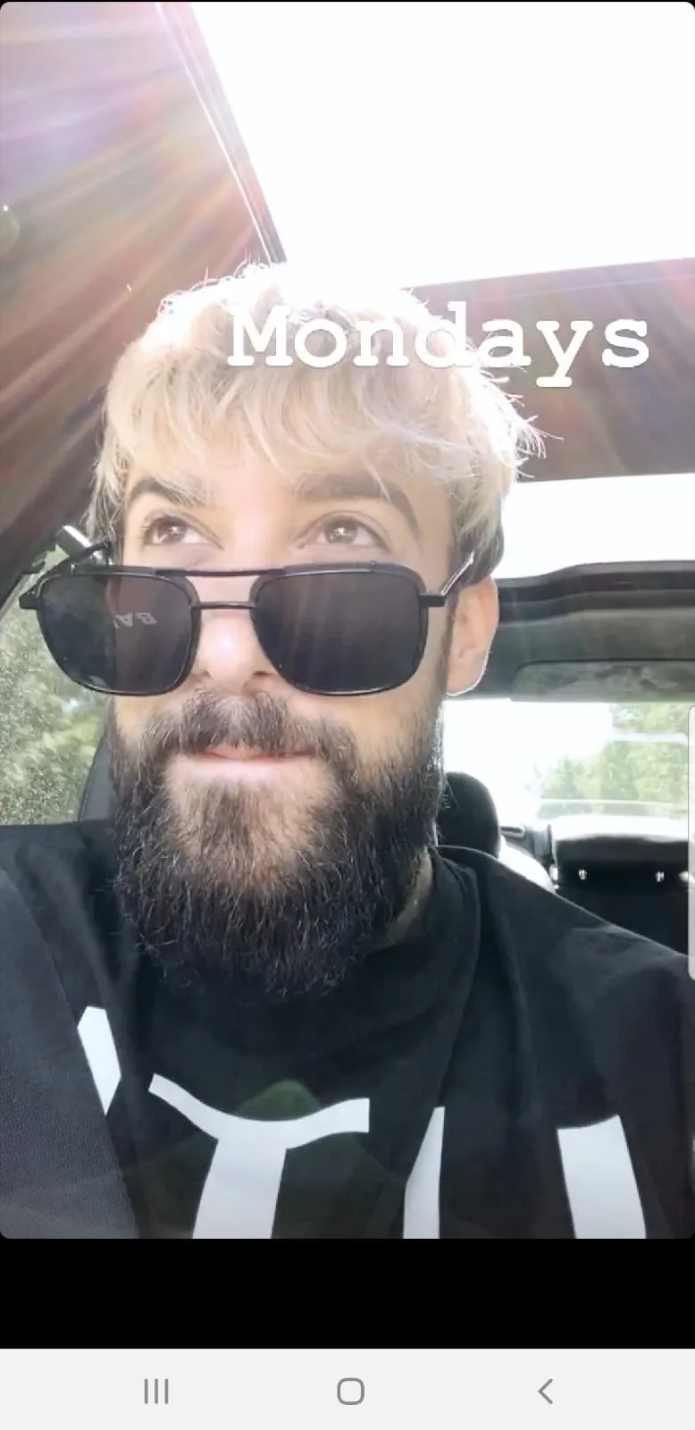 Temptation-Fabrizio inmiddels onherkenbaar