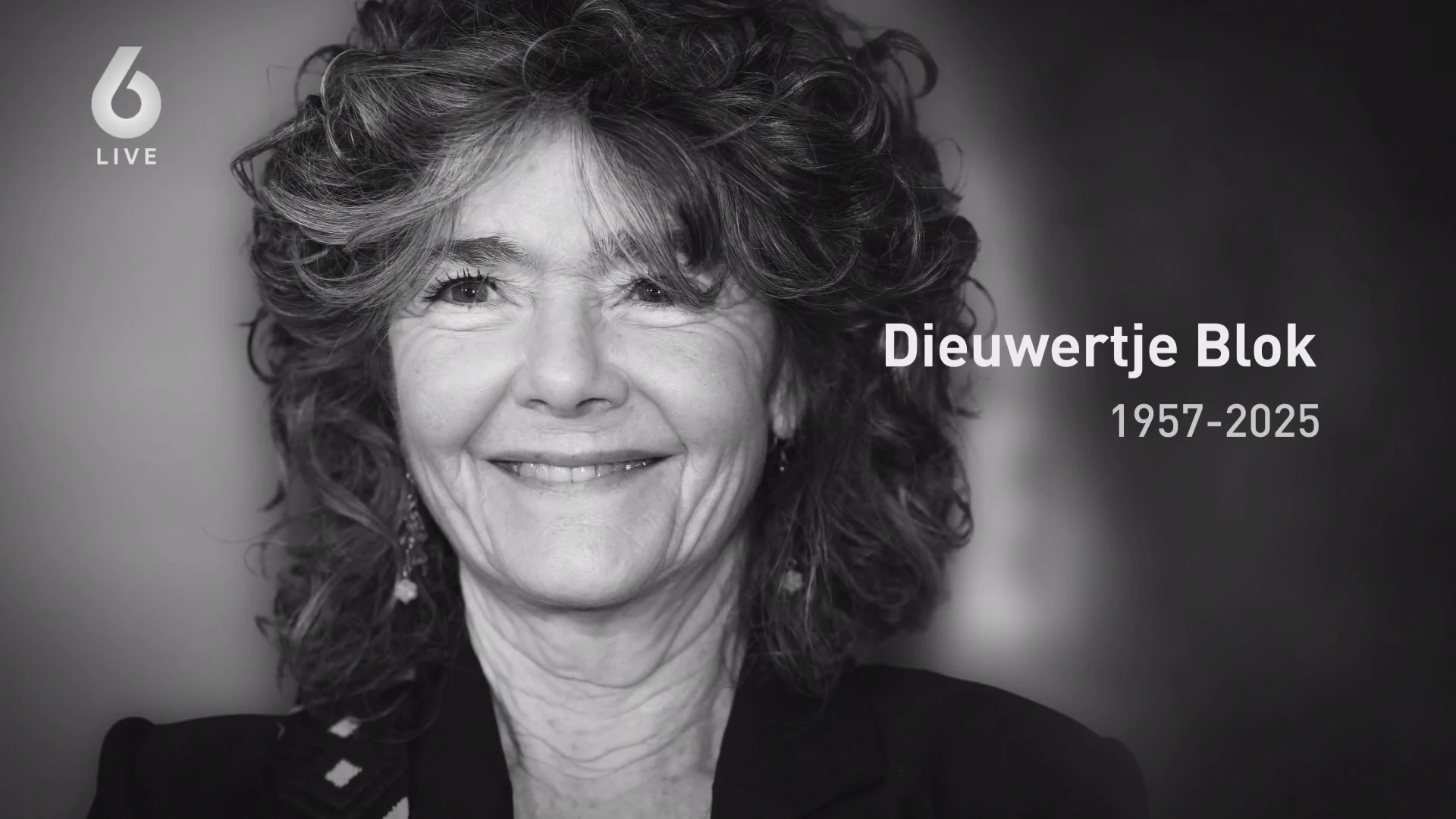 Dieuwertje Blok op 67-jarige leeftijd overleden (Nieuws van de Dag)