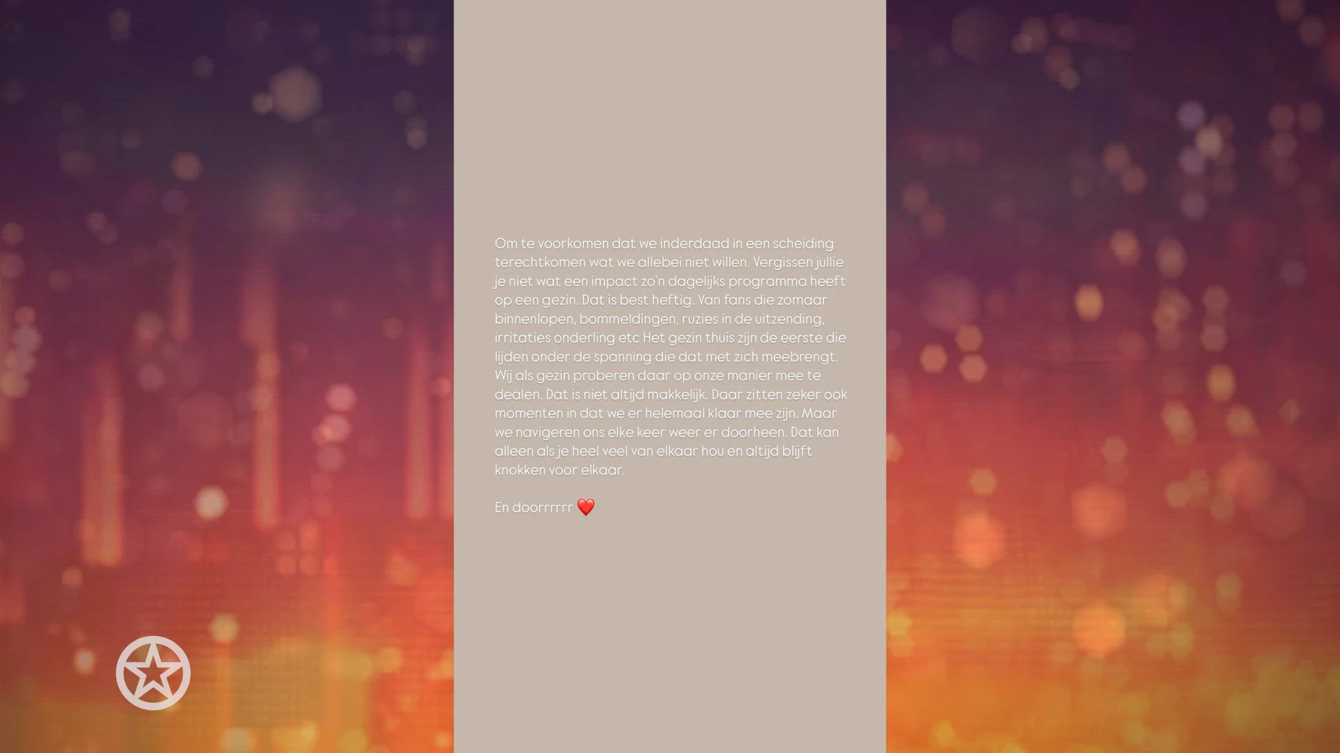 Minouche van der Gijp laat van zich horen na heftige geruchten