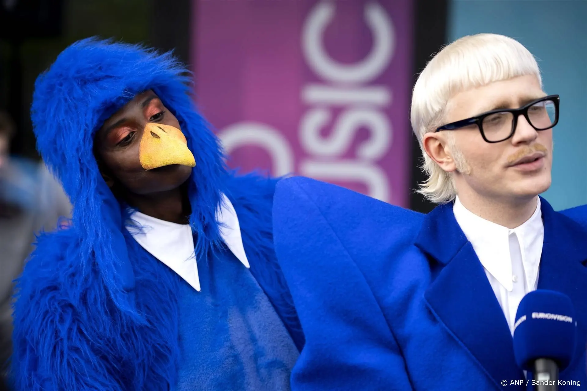 Dit zegt 'blauwe vogel' Appie week na songfestivalrel