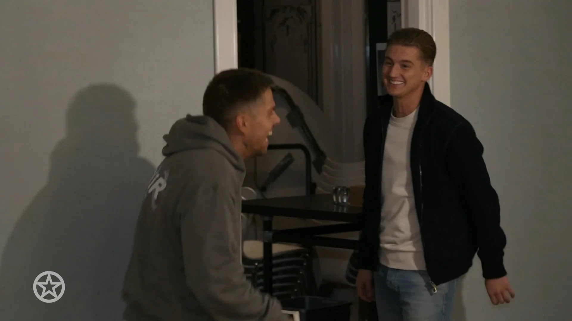 Eerste beelden 'feelgood'-programma André Hazes en Mart Hoogkamer