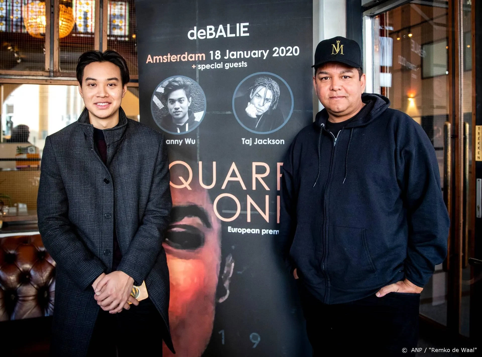 Neef Taj verdedigt oom Michael Jackson in Amsterdam