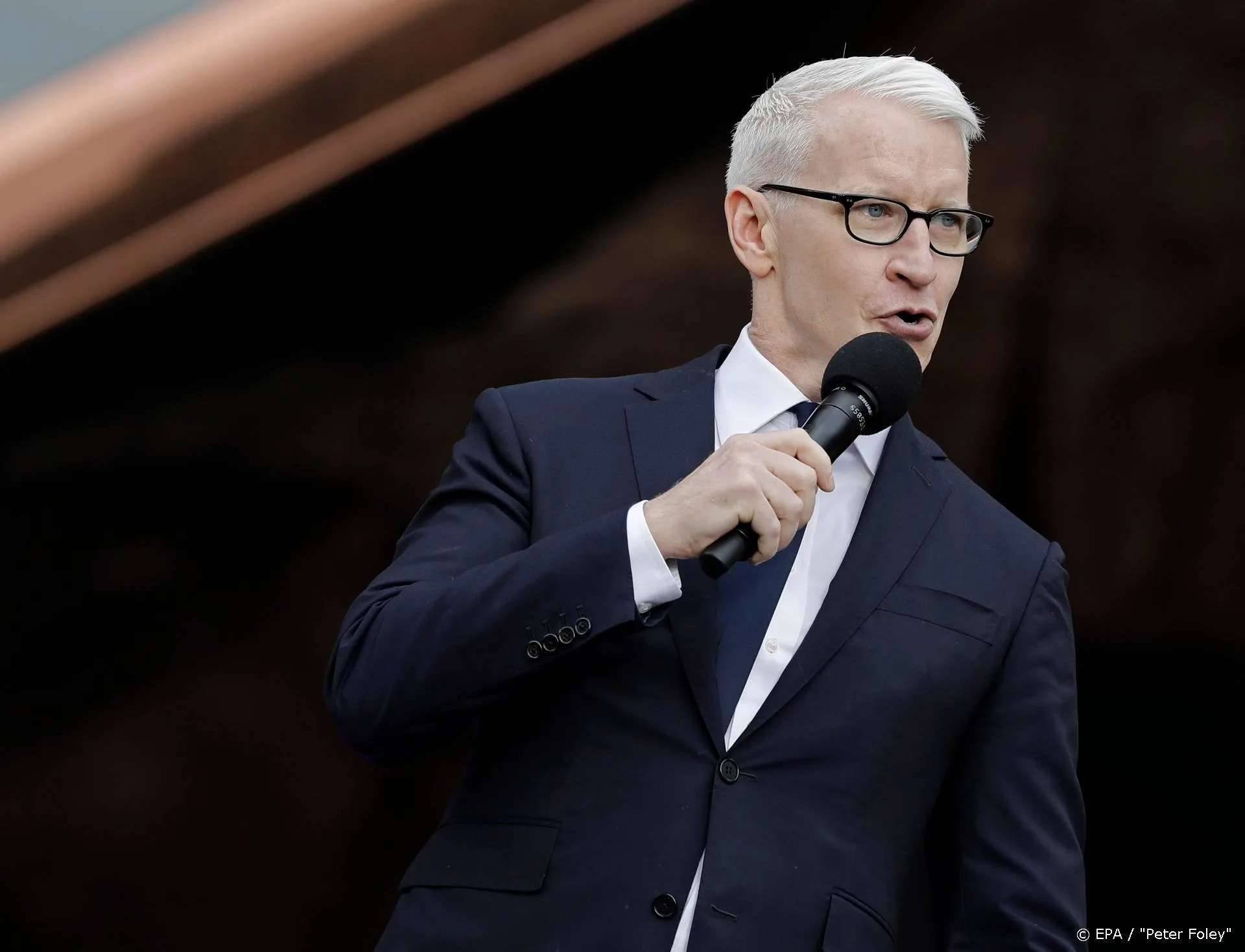 Zoon voor CNN-presentator Anderson Cooper