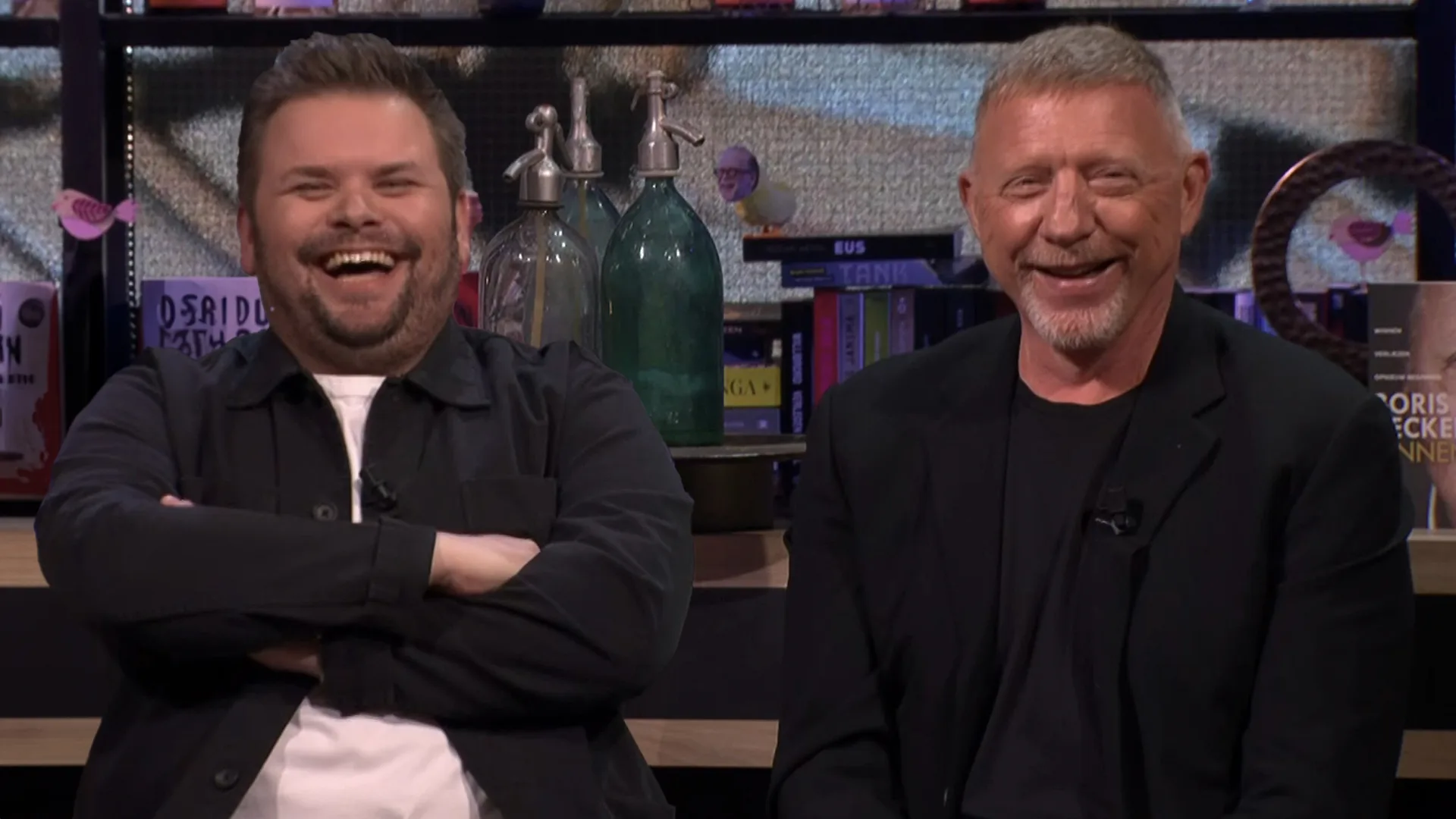 Wilfred Genee tegen Boris Becker: ‘Thomas van Groningen heeft ook getennist, heel lang geleden’