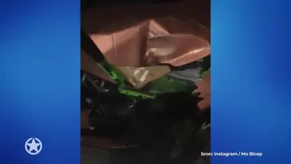 Dave Roelvink rijdt Lamborghini compleet in de prak