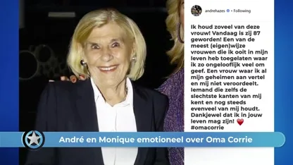 Show Update: André en Monique feliciteren Oma Corrie
