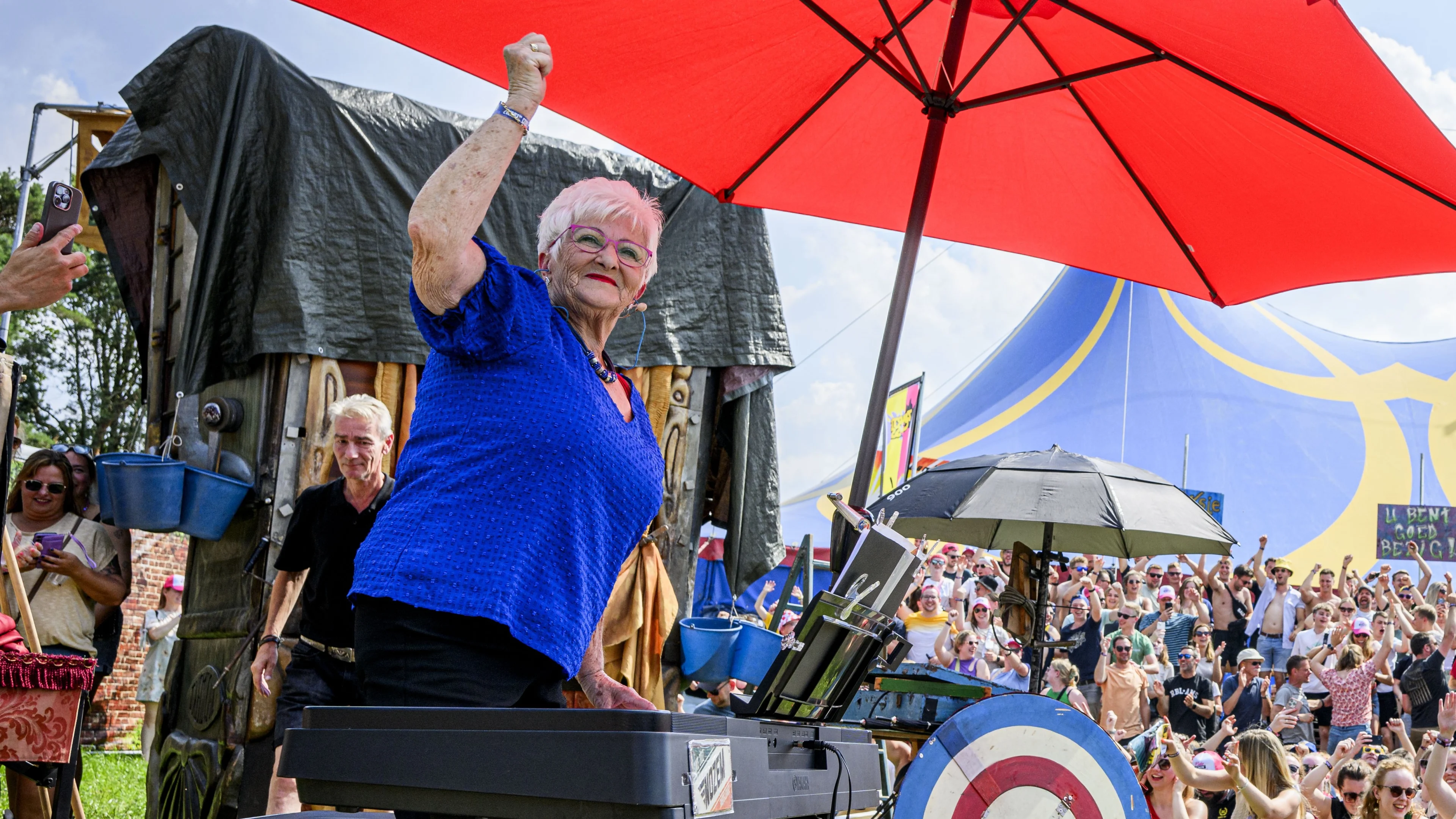 Orgel Joke stopt noodgedwongen haar optreden op Zwarte Cross