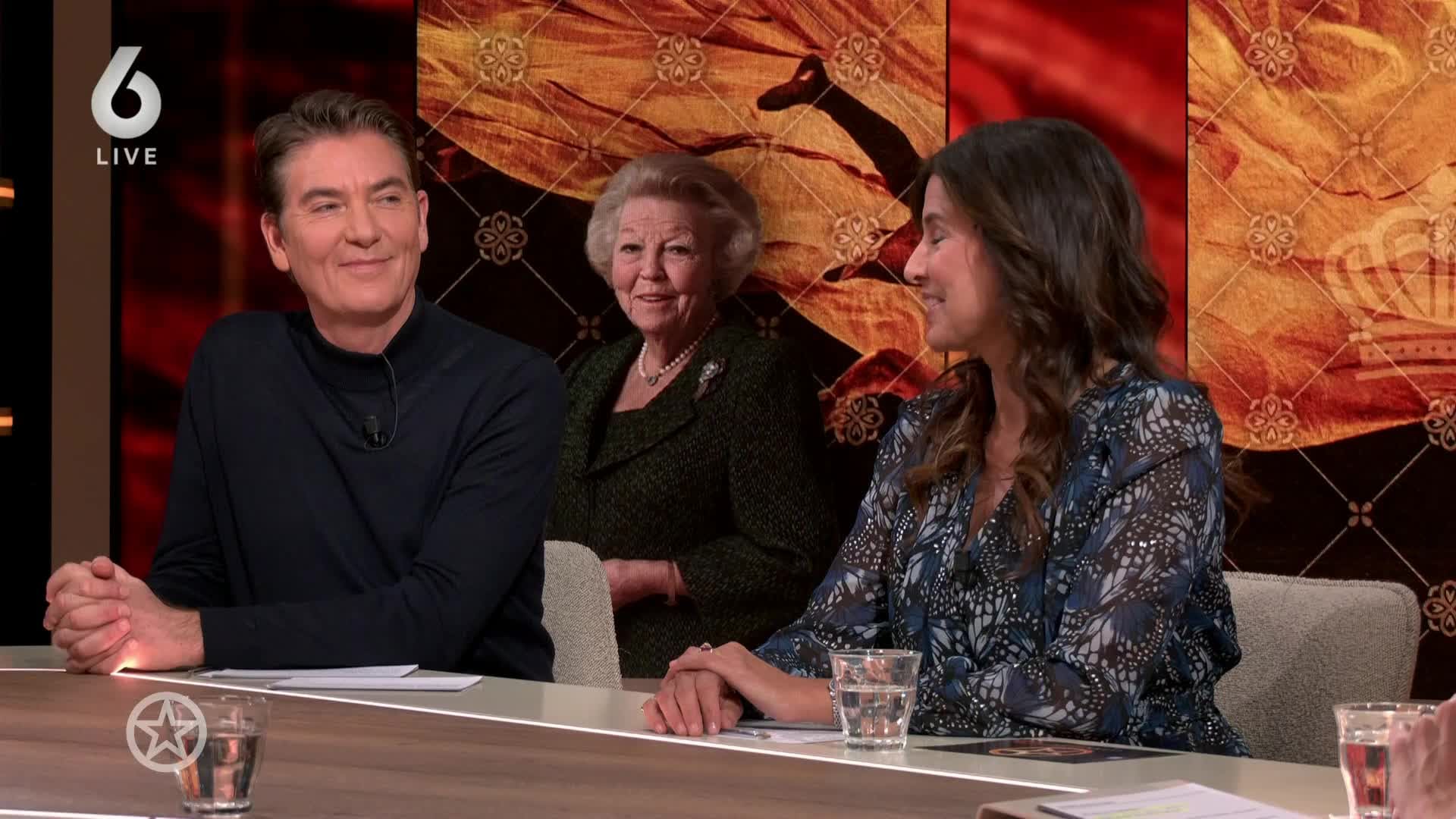 Prinses Beatrix bij het Holland Dance Festival