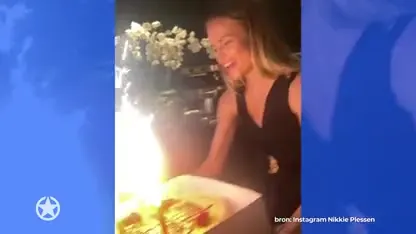 Nikkie Plessen wordt verrast op verjaardag