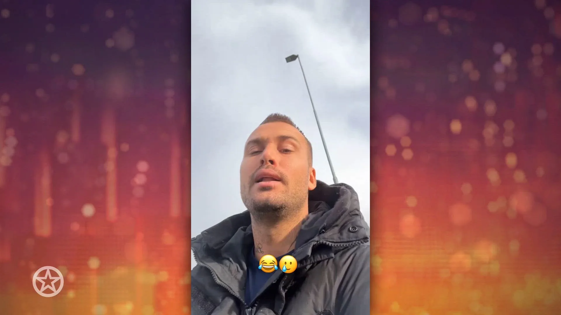 Dave Roelvink gestrand langs de snelweg