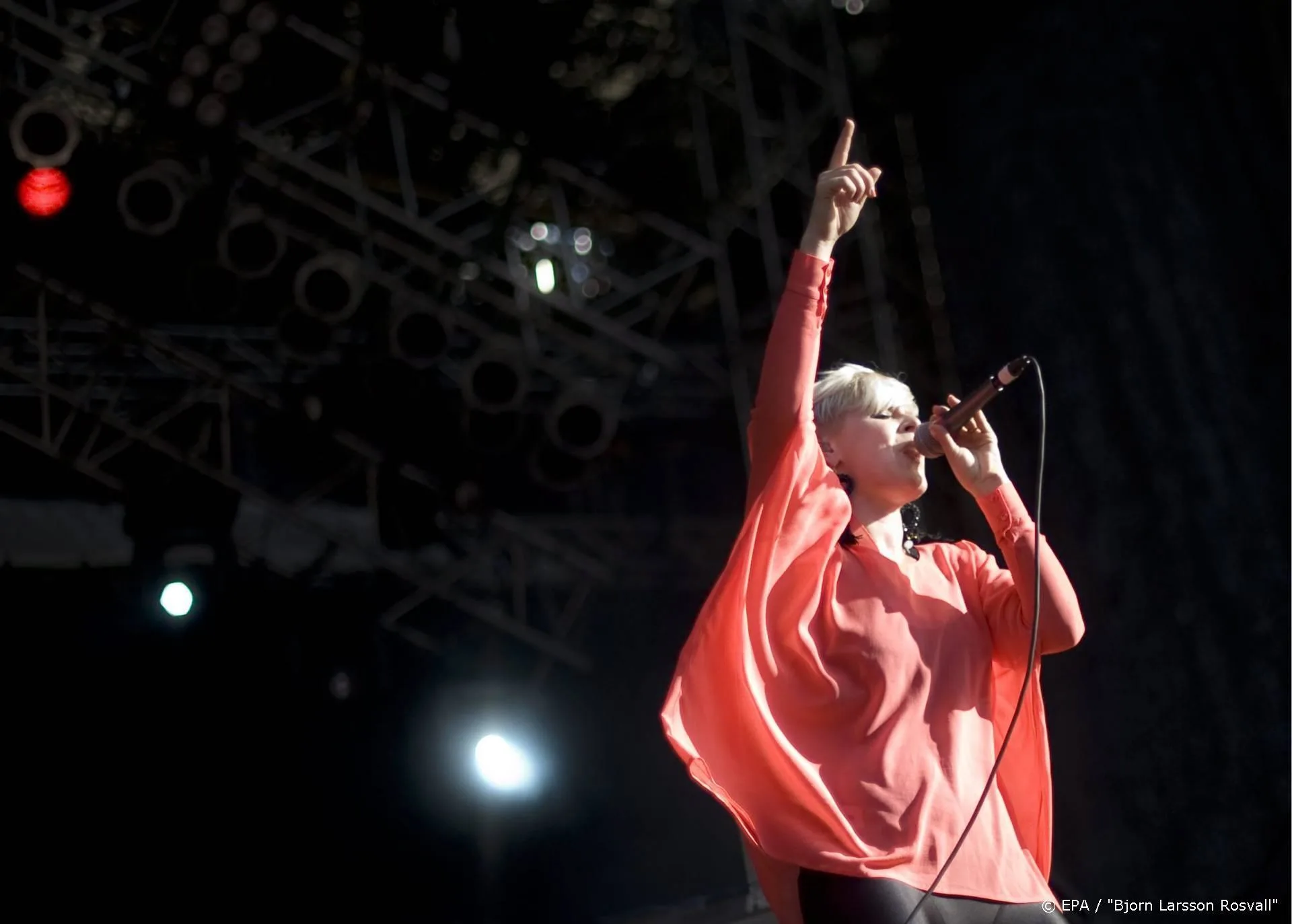 Zweedse onderscheiding voor zangeres Robyn