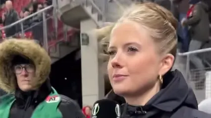 'Stoere' Noa Vahle gaat viraal door trotseren storm Benjamin