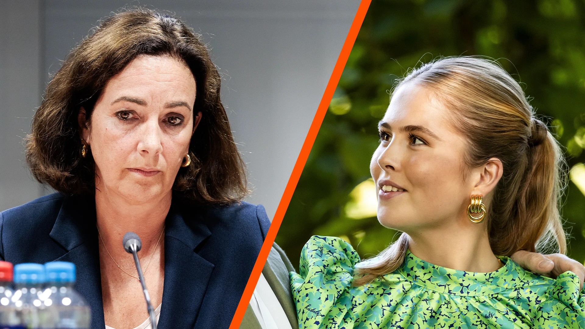 Bijzondere ontmoeting tussen Amalia en burgemeester Halsema 