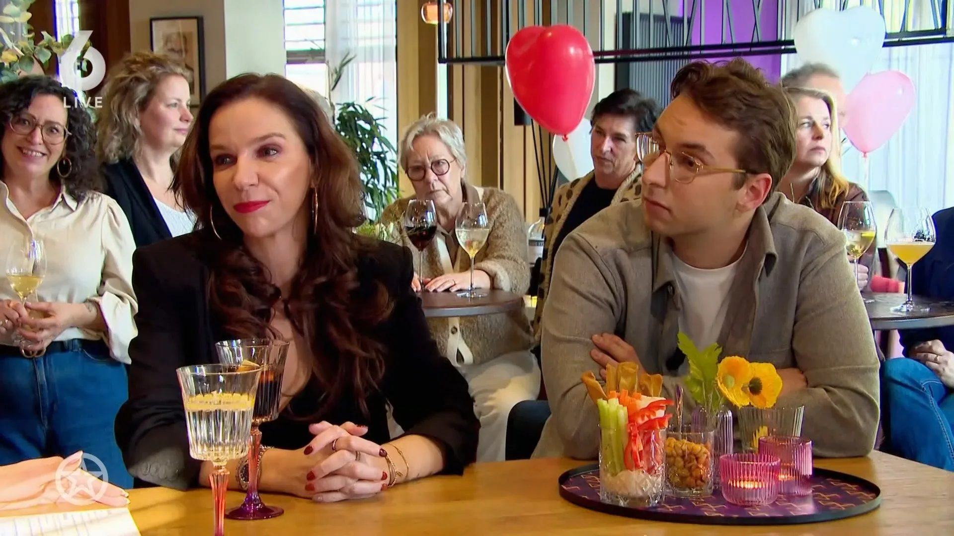 Een ongemakkelijk moment voor Christiaan Bauer