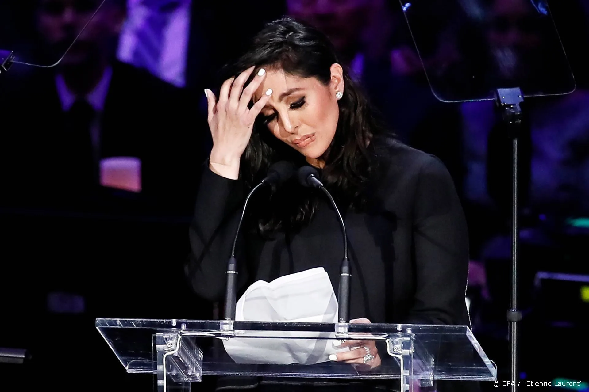 Vanessa Bryant vraagt Amerikaans Congres om nieuwe helikopterwet