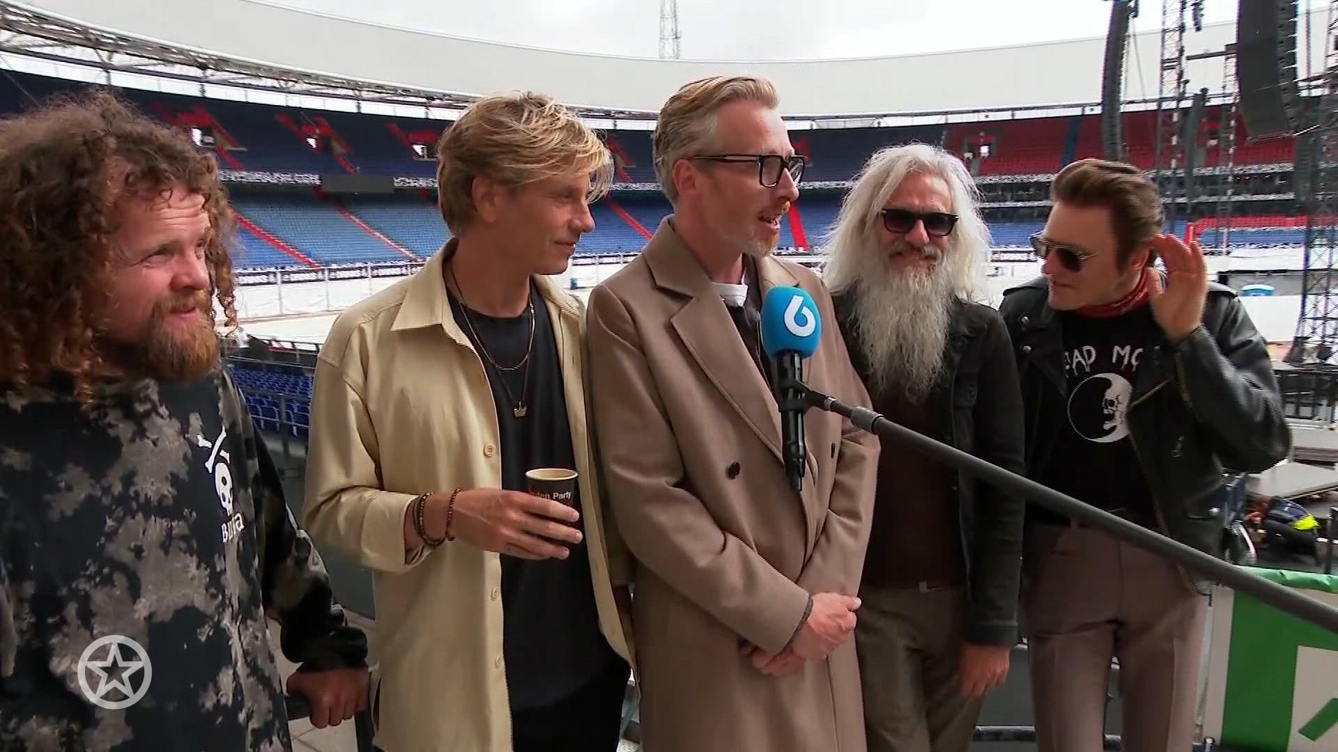 DI-RECT klaar voor optreden in De Kuip